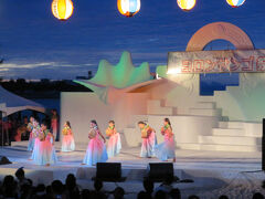 小学生、中学生、大人のフラダンス、バンドの演奏など。