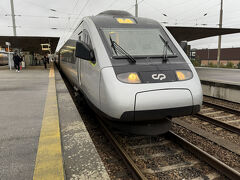 ポルト＝カンパニャン駅

帰りも「特急アルファ」に乗車。