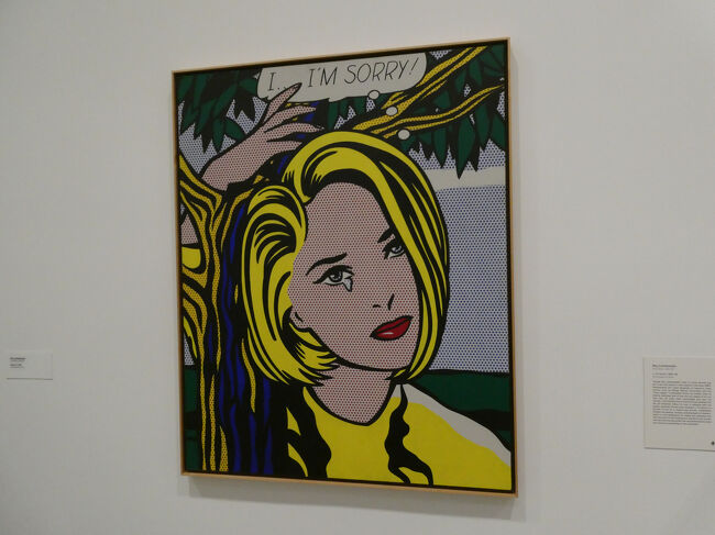 ロイ・リキテンスタインの作品「I'm Sorry」
