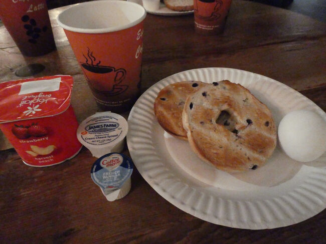 ベーグルが美味しかったです。<br />日本のホテルの朝食ビュッフェでベーグルを出すところってあんまり無いような気がする。