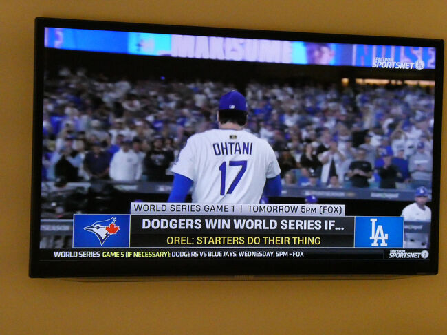 現地のスポーツニュースでも大谷翔平がちょくちょく出てきます。<br />やっぱり凄い人なんだなあと改めて感じました。