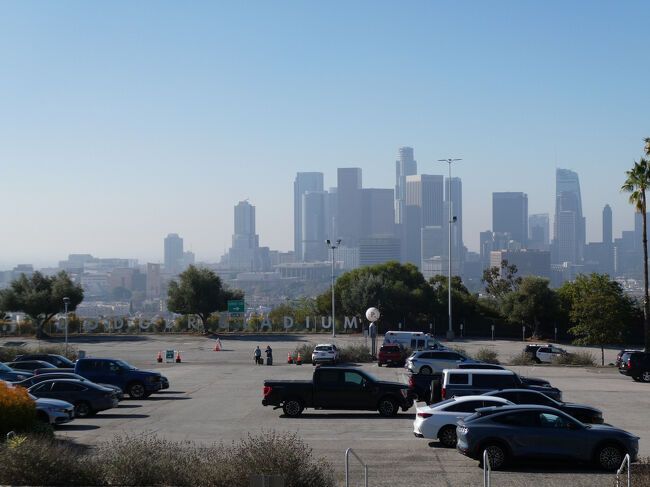 向こうに見えるのはダウンタウン