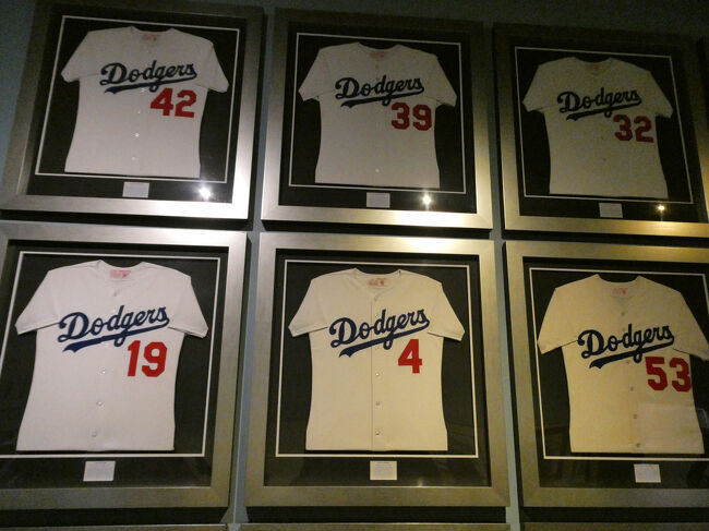 歴代の選手のユニフォーム