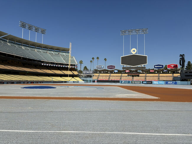 グランドにも降りられて感動です。