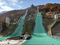 ついでに、白馬ジャンプ台へ。