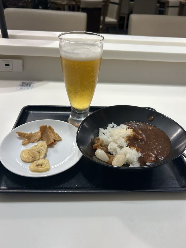 ビールも頂き、のんびり