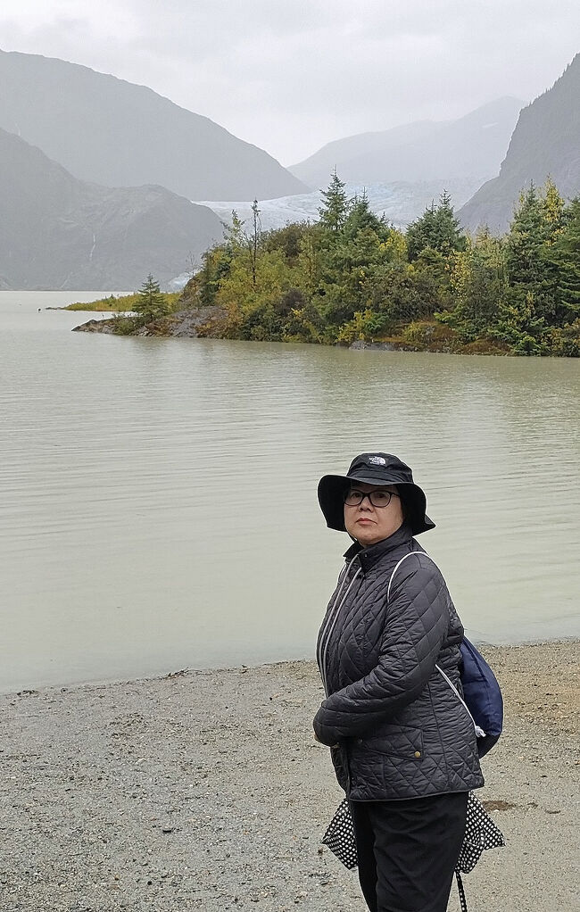 10分ほど歩いて「フォト・ポイント」に着きました。