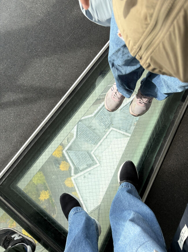 シースルーの床<br />ちょっとゾクゾクしちゃう