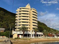 4時間のドライブの終点は、この日宿泊するホテルです。
とても親切なドライバーさんで、充実した小豆島観光ができました。