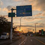 【四国九州 原付旅】夕景美しい佐賀県を横断！
