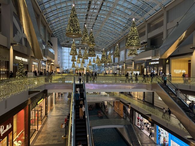 すでにクリスマスな雰囲気。<br />ガーデンズバイザベイに移動してショーに備えます