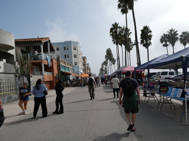 少し晴れてきました。<br />やっとサンタモニカっぽい感じになってきました。