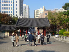 「南山韓屋村」を出発