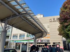 当初の予定では小倉までバスで送ってもらい、嬉野温泉や武雄温泉に向かうつもりでしたが計画変更して門司駅へ

ターミナルから門司駅までは30分ほどでしたね