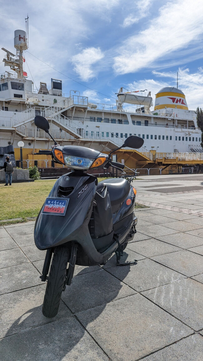 青函連絡船というのは即ち北海道への船渡しですから、ここが本州の北の果てという実感が湧きます笑