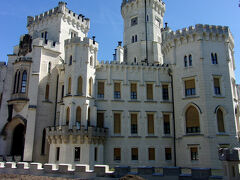 坂を登り切ると、目の前にお城が現れました。