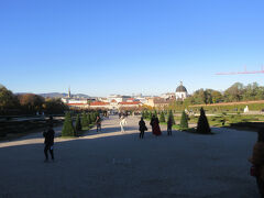 トラムに乗って、ベルヴェデーレ上宮へ。
ベルヴェデーレ宮殿は上宮・下宮があり美術館として利用されています。

窓口でチケットを購入。こちらもすんなり買えました。