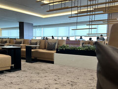 ANAの国際線が第二ターミナルになったので、今回出張が初ビジネスクラス利用していいいよということだったので、第二ターミナルのANAラウンジへ。
広くてきれいでした。