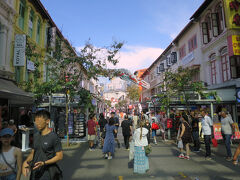 「ダウン・タウン駅」からMRTに乗り、やってきたのは「チャイナタウン」。
このままホテルに帰りたくないというS夫人の希望で、デザートを食べに。