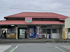 皆野駅に到着
