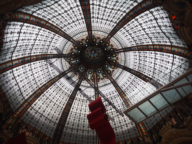 ラファイエットのドーム型天井。