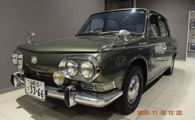 山形5ナンバーが時代を感じさせる。