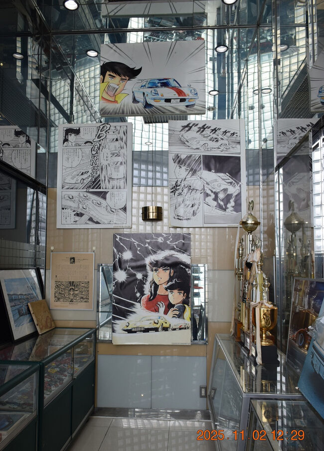 メインの漫画『サーキットの狼』の展示ももちろん。