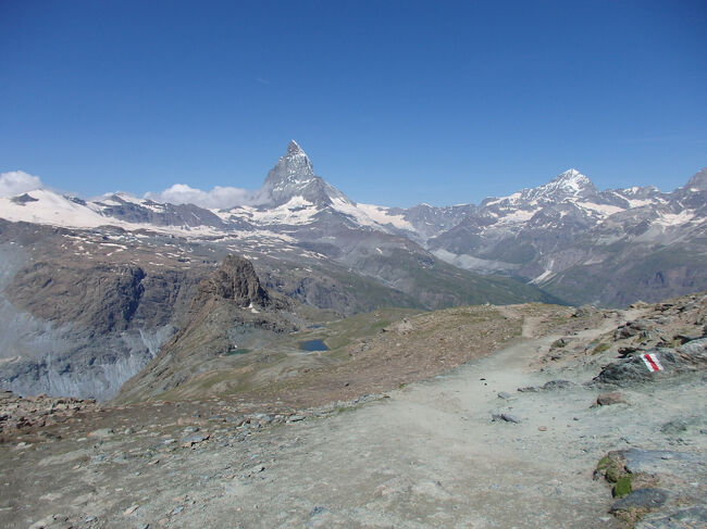 マッターホルンを目指して進みます