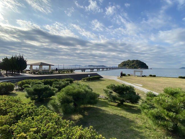 朝食の後、竹島へ参拝です。