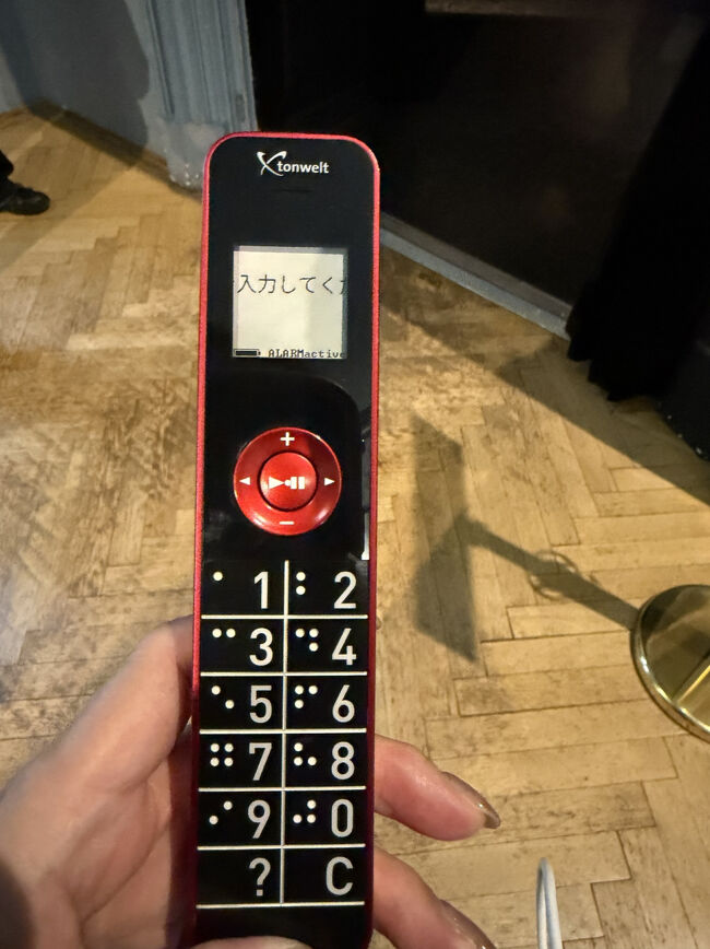 オーディオガイドを貸してくれます<br />日本語にセッティング<br />イギリスではほとんど見かけない日本人がウィーンには結構いました