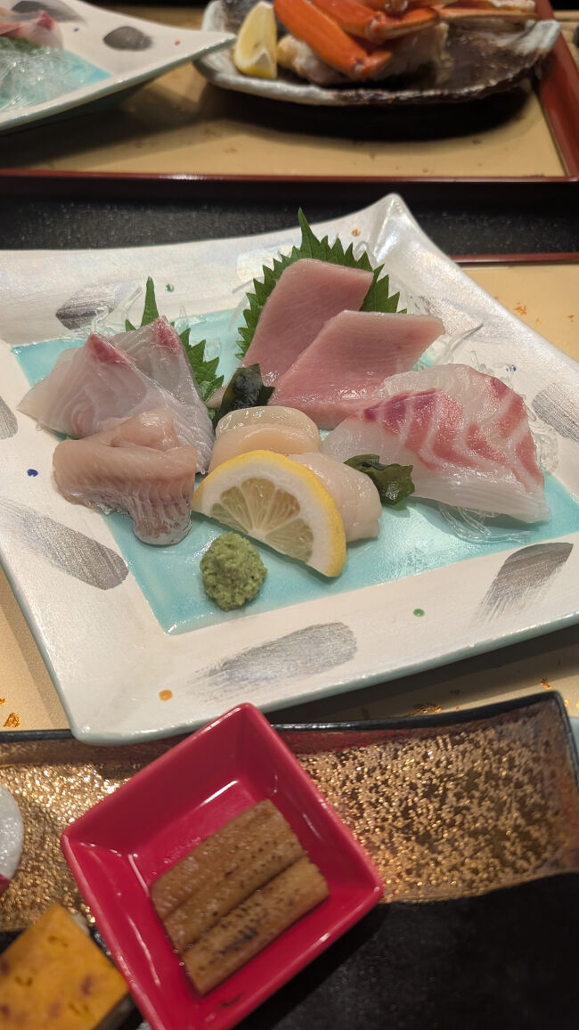 お刺身はノドクロ・カンパチ・真鯛・まぐろ・ほたてでしたが、中でもノドクロのお刺身が絶品でした。