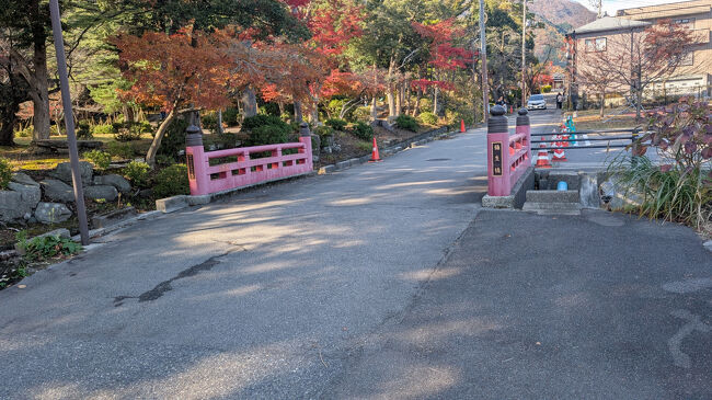 弥彦神社に行く前に、寺泊の観光案内所で教えてもらった、弥彦公園もみじ谷に行ってみます。