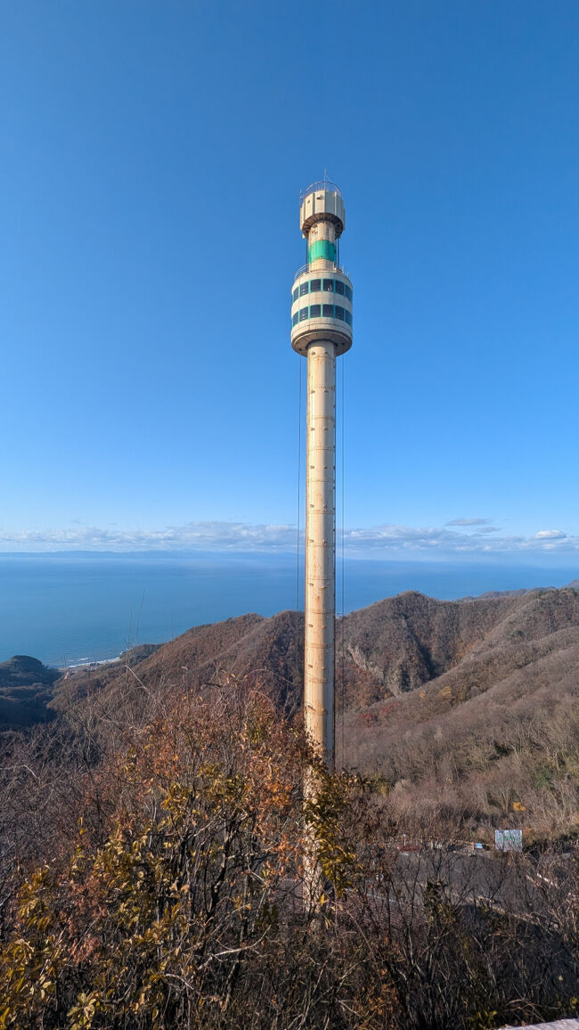 横浜八景島のタワーと同じ　展望タワーがありました。これに乗っても、きっといい景色だったんだろうなと思いました。しかし、時間がありませんでした。