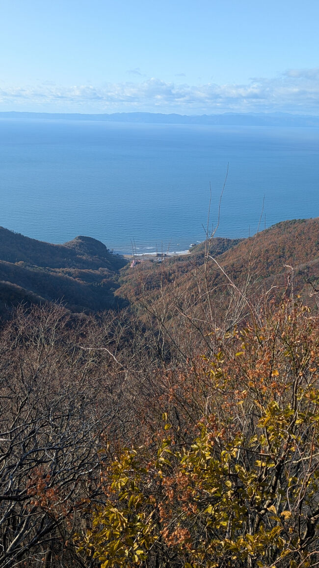 佐渡ヶ島の絶景を堪能したので、また、ロープウェーで弥彦神社まで下ります。