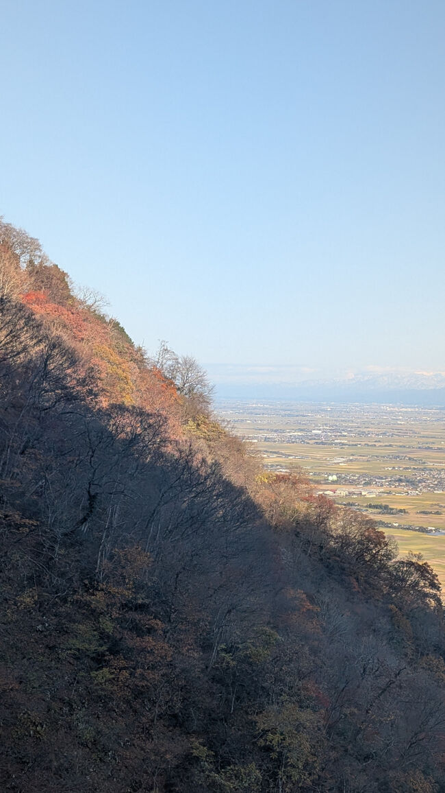 夕日に照り映える紅葉も　とても綺麗でした。