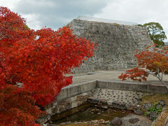 天守台も。ただ一度も天守閣が築かれたことはないそうです。