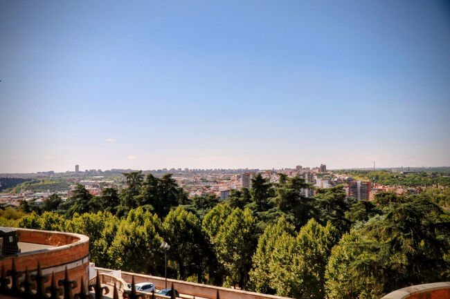 宮殿の敷地からの眺め