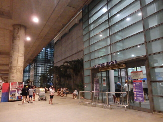 ・ニノイ・アキノ国際空港　<br /><br />入口。<br />