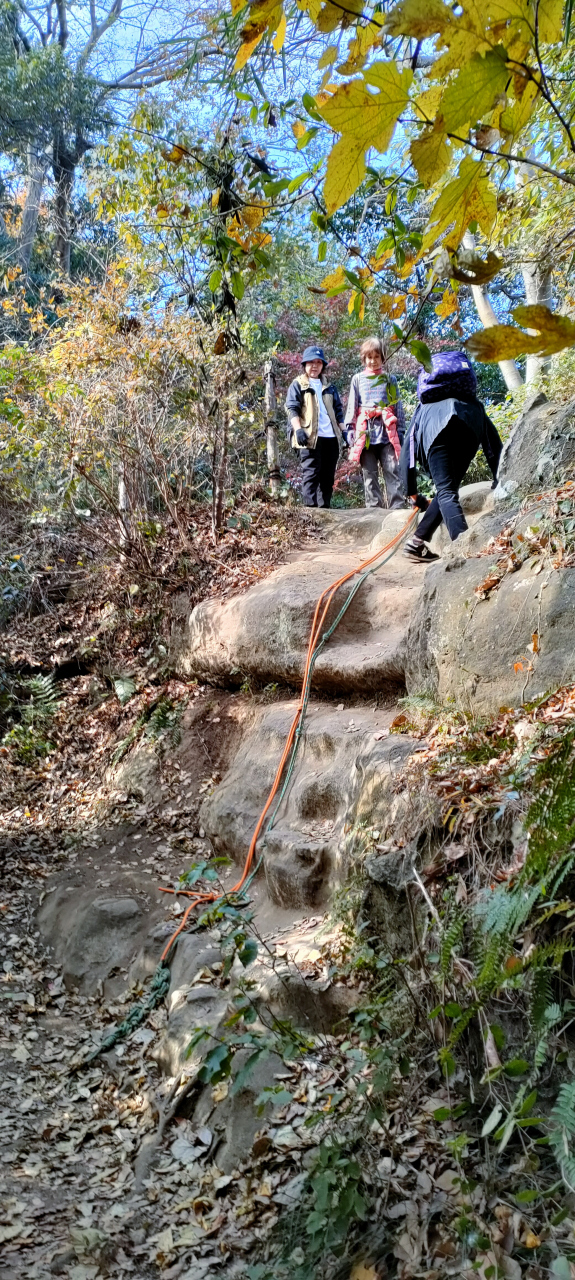 鎖場が出てきました