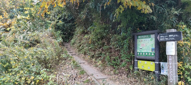 此処に下山しました