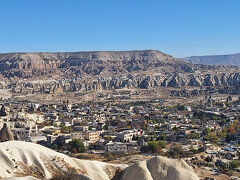 最初の見学地、ギョレメのパノラマ。
