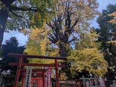 鬼子母神堂の境内にある武芳稲荷神社