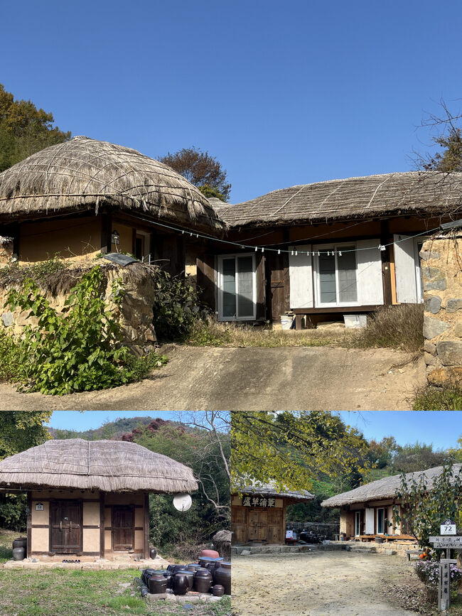 いろいろなタイプの家が並んでいます