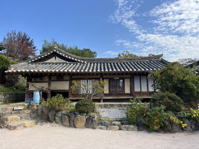 立派な家が並んでいます