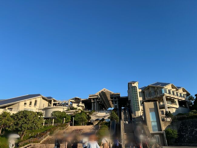 あ！ここ、ここ。<br />ここから美ら海水族館にいくんよ～、、実感！！<br />