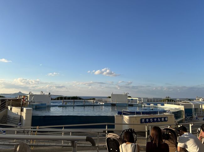 16:50<br />【オキちゃん劇場】<br />最終17:00～<br />このイルカショーは<br />なんと無料なんですよ～スゴない∑(ﾟДﾟ)！！<br /><br /><br />前の方に座れました<br />