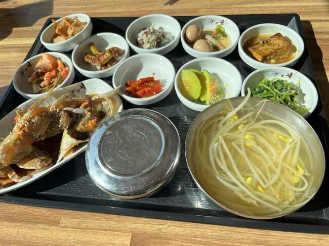 カンジャンケジャン定食にしました