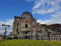 45年ぶりになる、原爆ドーム。