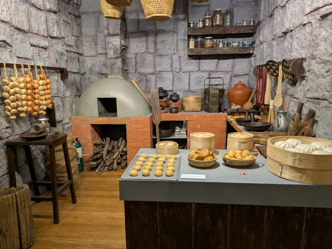 中華街に来た目的は、新たにオープンした中華街博物館。それほど広くは無いけど、模型がたくさんあって面白かった。ここはおすすめ。