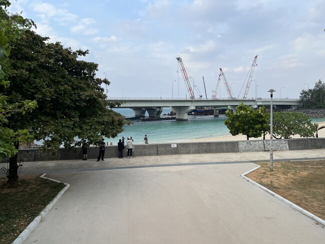 【波の上ビーチ】<br /><br />そのままビーチへ行ってみました